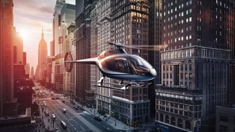 vol en helicoptere au-dessous de new-yok