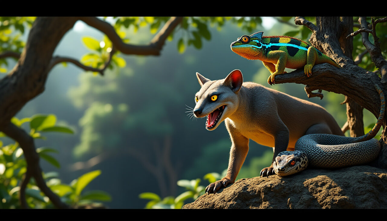 découvrez les créatures les plus redoutables de madagascar, des reptiles venimeux aux mammifères intrigants. plongez dans l'univers fascinant de la faune malgache et apprenez à connaître les animaux qui fascinent et effraient à la fois.