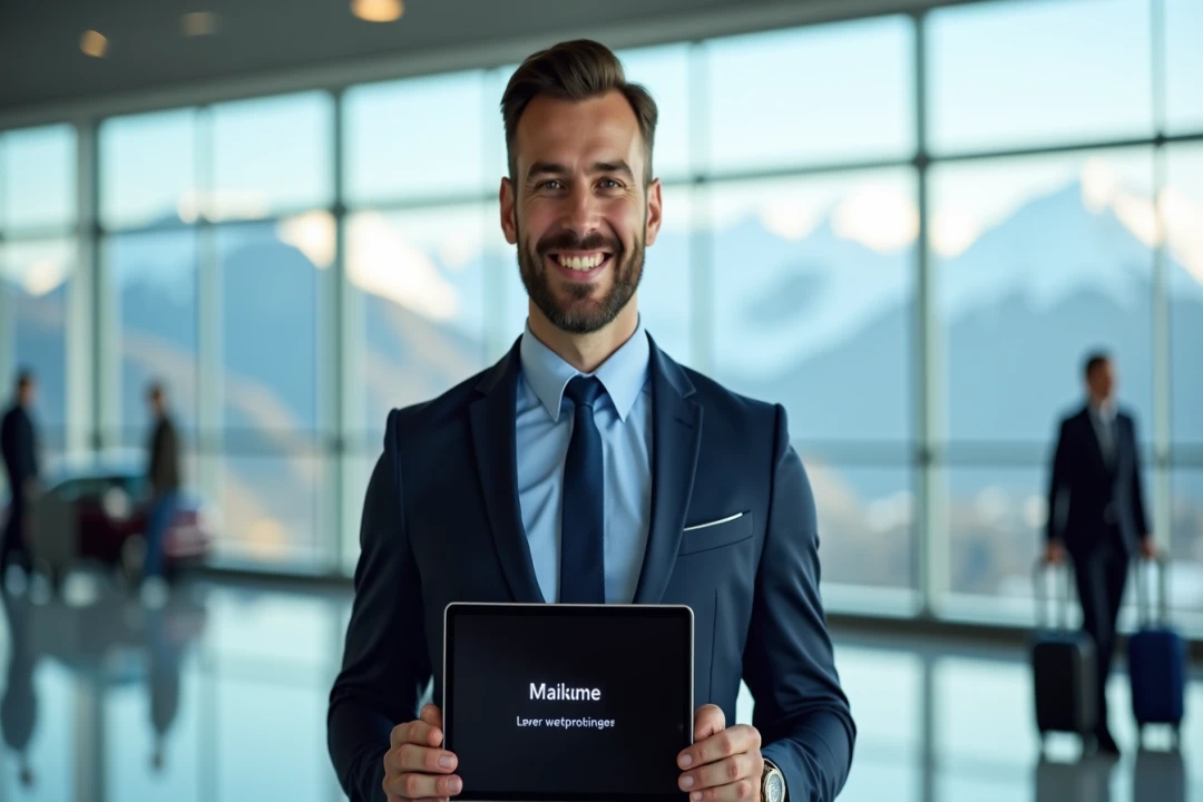 Premium airport transfers to the Alps: meet & greet, fixed prices, 24/7 drivers